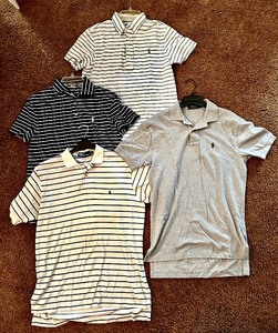 lot 213 image: Variety of Mens Polo Shirts Various Sizes