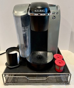 lot 215 image: Keurig Coffee Maker with Storage Drawer