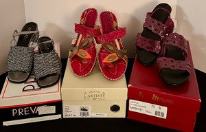 lot 280 image: Three Pairs of Womens Designer Shoes