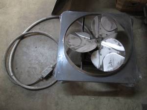 lot 37 image: Commercial exhaust fan with conduit...