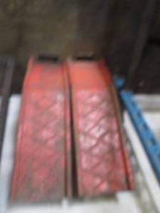 lot 68 image: Pair of metal Automotive ramps...