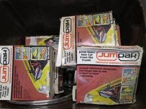 lot 79 image: Lot of JumPak remote battery connec...