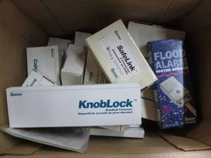 lot 91 image: Variety of Quorum Security supplies...