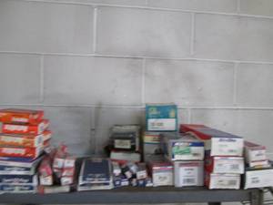 lot 96 image: Spark Plugs, oil filters, chassis p...