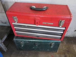 lot 109 image: Pair of assorted metal 20 Craftsma...