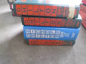lot 144 image: Chilton Labor guide and parts manua...