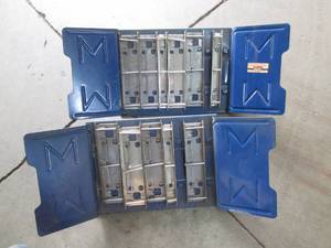 lot 146 image: Pair of metal countertop part catal...