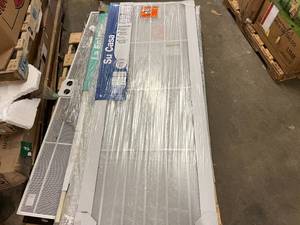 lot 13 image: Su Casa Decorative Metal Screen Door - 30