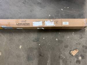 lot 24 image: Lancaster Crank Lift Umbrella with Steel Pole