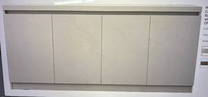 lot 27 image: Manhattan Comfort Viennese Sideboard - Off White