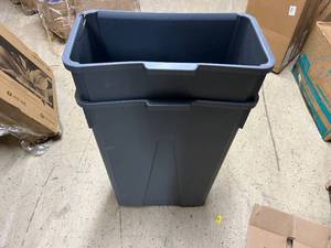 lot 45 image: 2 Coastwide 23 Gallon Slim Wastebaskets