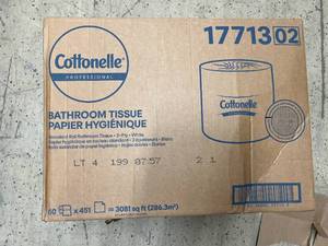 lot 46 image: 60 Rolls of Cottonelle Bathroom Tissue