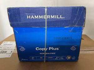 lot 50 image: 2500 Sheets of Hammermill Copy Paper