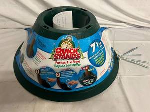 lot 80 image: 2 Quick Stands Christmas Tree Stands