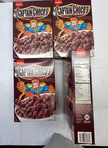 6x 11.5oz Captain Chocos Cereal