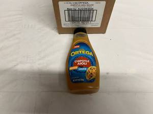 LL. 6x 9oz Ortega Chipotle Aioli Sauce