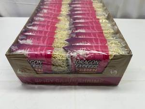 KK. 24x 3oz Spicy Cajun Shrimp Ramen-Dragon Express