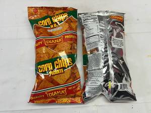 JJ. 8x 4.05oz Spicy BBQ Corn Chips