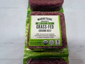 B. 3x 1lb Grass-Fed Ground Beef 93%7%