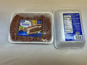 G. 2x 45.6oz Beer n Bratwurst(12per Package)