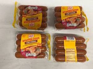E. 4x 8ct pkgs Stuffed Chilli Cheese Dogs-Oscar Meyer
