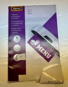50 Fellows Thermal Laminating Pouches