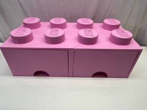Lego Shape-Lego holder with 2 Drawers