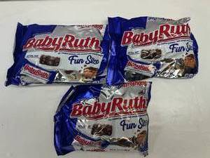 3x 10.2oz Baby Ruth Fun Size