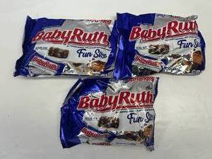 3x 10.2oz Baby Ruth Fun Size