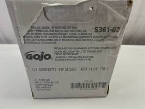 Box of 2 40.5oz Gojo Foaming Handwash with Skin Conditioner