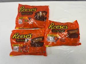 3 Bags Reeses Snack Size
