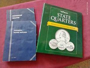 lot 63 image: (3) Unused Coin Folders - Including State Quarter