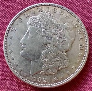 lot 66 image: 1921-D Morgan Dollar