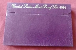 lot 67 image: 1991 U.S. Mint Proof Set