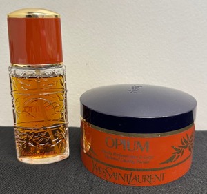 lot 33 image: Yves Saint Laurent Opium Eau de Toilette & Dusting Powder
