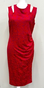 lot 130A image: Elegant Red Cache Cocktail Dress