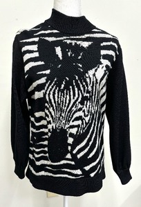 lot 96 image: St. John Collection by Marie Gray Zebra Sweater