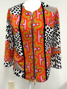 lot 77 image: Joseph Ribkoff Colorful Zip Up