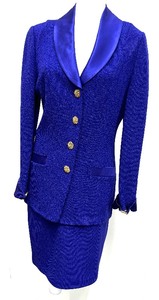 lot 155 image: Gorgeous Cobalt Blue Blazer and Skirt Set