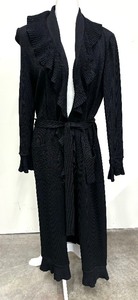 lot 30 image: Lovely Long Black Sweater by St. John Collection