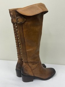 lot 153 image: Vince Camuto VC Bollo Over the Calf Tall Studded Boots
