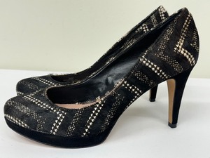 lot 126A image: Pair of Vince Camuto Hair on Hide Heels