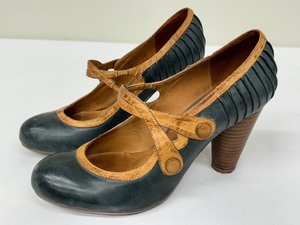 lot 135 image: Miz Mooz Leather Mary Jane Style Pumps