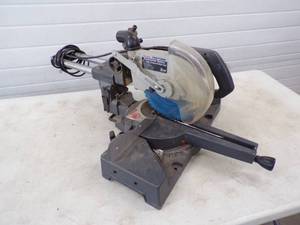 lot 6 image: Sears  Craftsman Contractor Series  8 14 Slide Compound Miter Saw 2HP