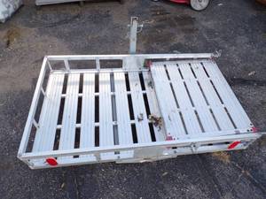 lot 20 image: Cargo Hitch Wheel Chair Carrier