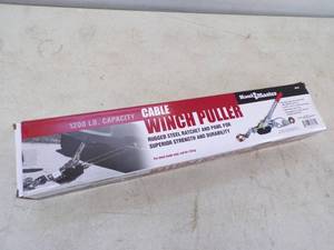 lot 58 image: 1200 Cable Winch Puller