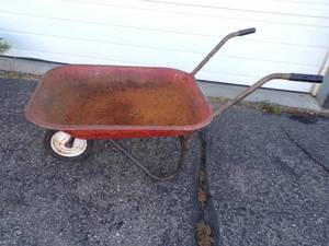 lot 56 image: Vintage Wheelbarrow