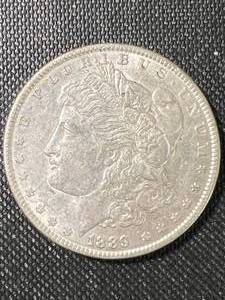 1889 US MORGAN SILVER DOLLAR