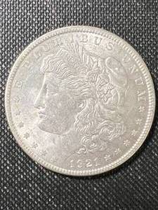 1921 US MORGAN SILVER DOLLAR