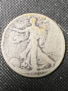 1920 US WALKING LIBERTY HALF DOLLAR